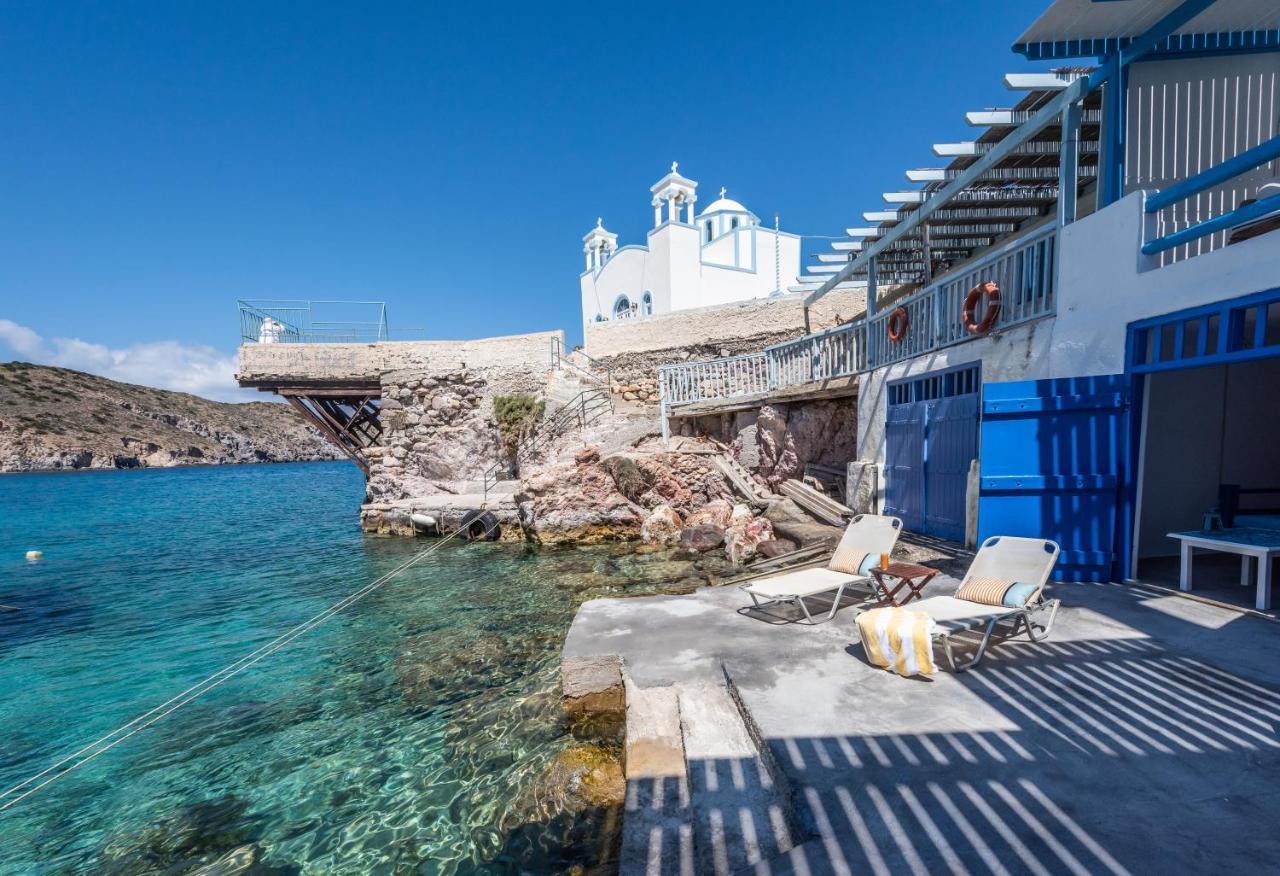 Aquanis Anchored, Sea Front House, Firopotamos Ngoại thất bức ảnh