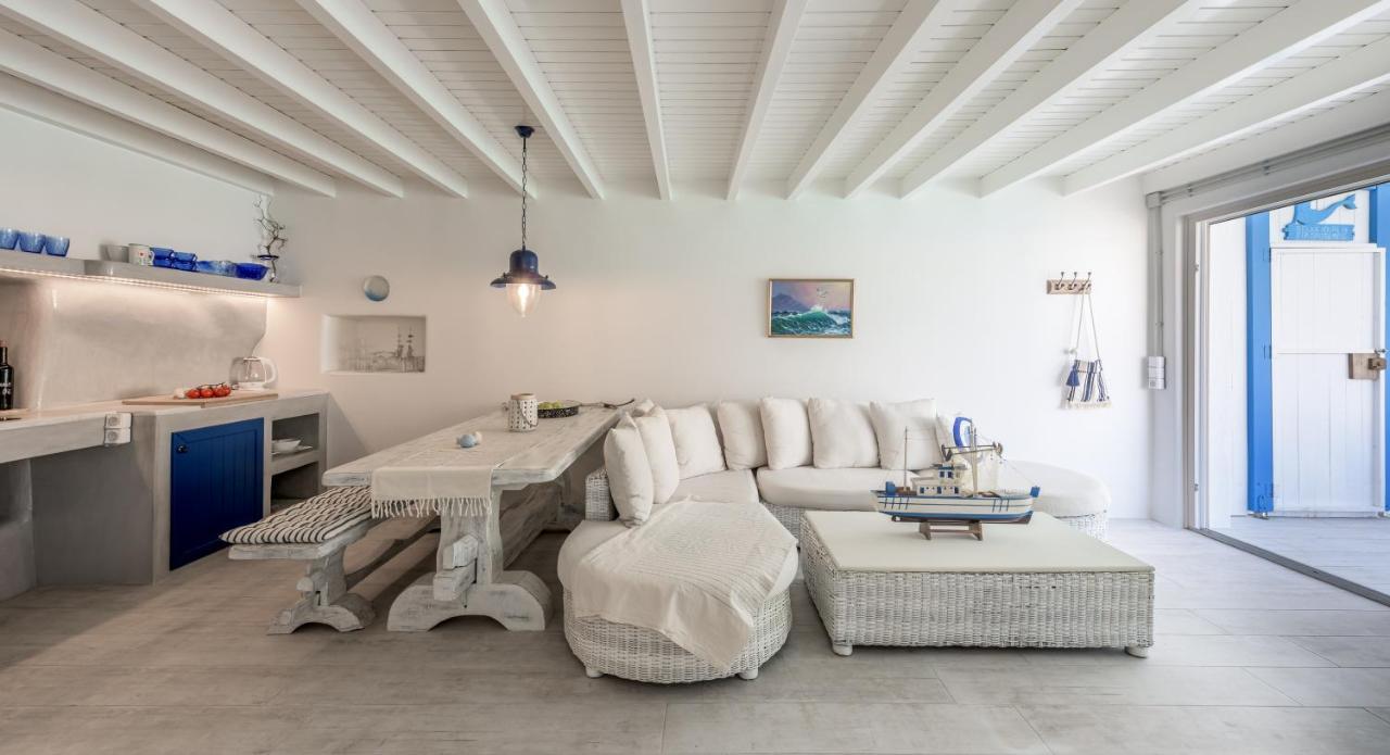 Aquanis Anchored, Sea Front House, Firopotamos Ngoại thất bức ảnh