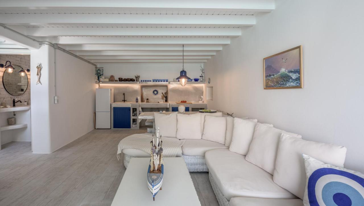 Aquanis Anchored, Sea Front House, Firopotamos Ngoại thất bức ảnh