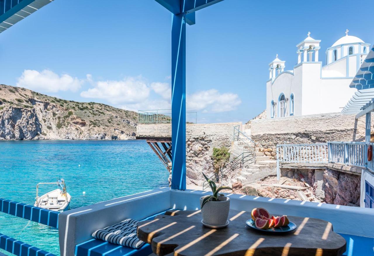 Aquanis Anchored, Sea Front House, Firopotamos Ngoại thất bức ảnh
