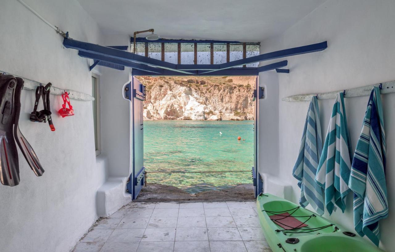 Aquanis Anchored, Sea Front House, Firopotamos Ngoại thất bức ảnh