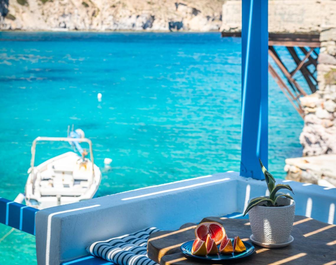Aquanis Anchored, Sea Front House, Firopotamos Ngoại thất bức ảnh